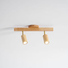 Wood beam multi head track ceiling spotlight additional product view 36
