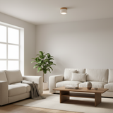 Wood Ceiling Light Surface Mount Round LED Downlight