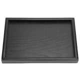 Wood Serving Tray – Rectangular Solid Wood Tea and Coffee Tray - Hurbane Home