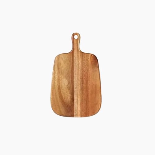 Wooden Cutting Board - Beech Wood Design for Bread, Pizza, Meat - Hurbane Home