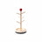 Wooden Mug Tree Stand - Space - Saving Kitchen Organizer with Classic Design - Mug Tree Holder - Hurbane Home