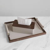 Wooden Organizer Tray for Makeup - Kitchen Storage and Decorative Display Use - Hurbane Home