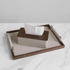 Wooden Organizer Tray for Makeup - Kitchen Storage and Decorative Display Use - Hurbane Home