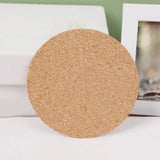 Wooden Tea Coaster Set - 6 - Pieces Eco - Friendly Cork Drink Protection - Wooden Drink Coasters - Hurbane Home