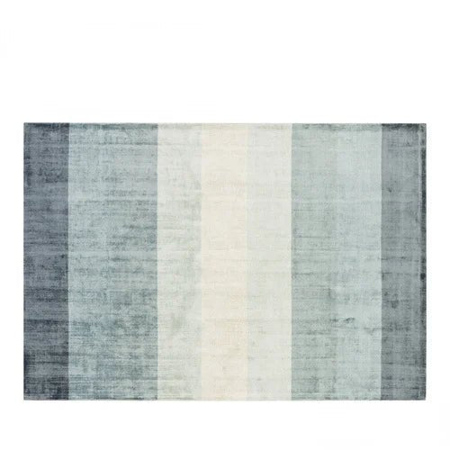 Wool Area Rugs – French Green Gradient Nordic Living Room Carpet - Hurbane Home
