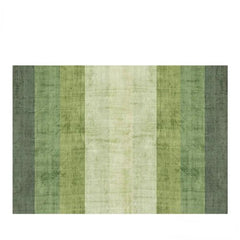 Wool Area Rugs – French Green Gradient Nordic Living Room Carpet - Hurbane Home