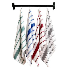 Woven Kitchen Towel Set - 100% Cotton, Highly Absorbent, Ideal for Drying Dishes - 100 Cotton Kitchen Towels - Hurbane Home