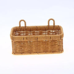Woven Wall Baskets - Stylish Hanging Storage for Home Organization - Wooven Storage Baskets - Hurbane Home