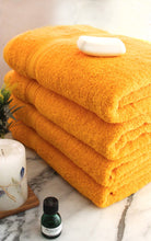 Load image into Gallery viewer, 4 Piece Premium Quality Pure Cotton Bath Towels Set | 8 Colors Available
