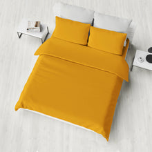 Load image into Gallery viewer, Solid Color Plain Bedsheet + Quilt Cover Set | 5 Colors Available
